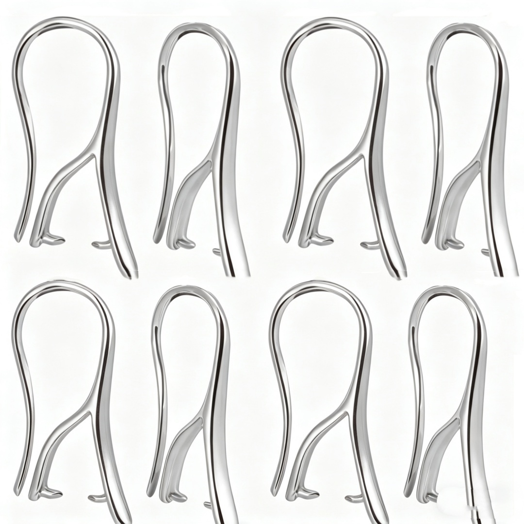 Drop Earrings - 10/30 Stück weiße französische Ohrhaken aus