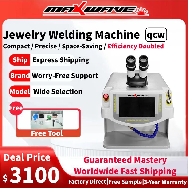 Jewelry Repair & Watches Reviews - QCW Pulslaser-Schweißgerät 60W-200W, Polierfreie Schmuckreparaturmaschine für