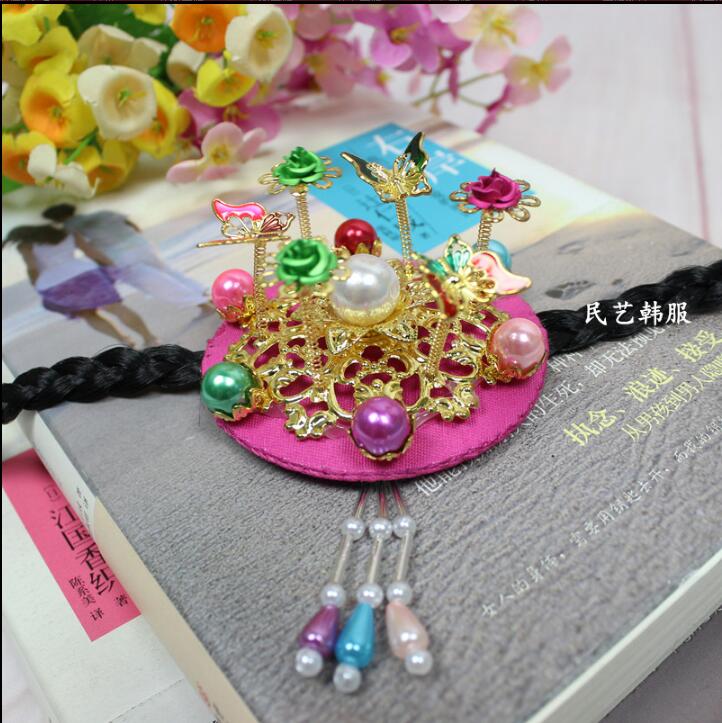 Pacific Jewelry & Watches Los Angeles - Tradition Koreanischer Kopfschmuck Minderheit Hochzeit Haarnadel