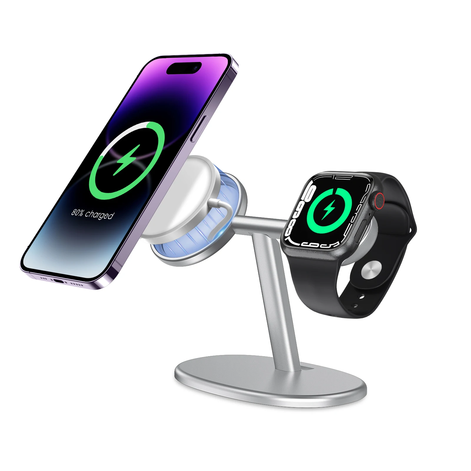 Watches & Jewelry Repair Center New York Reviews - EWA 2-in-1 Desktop-Telefonständer Schreibtischhalterung für Magsafe-Ladegerät