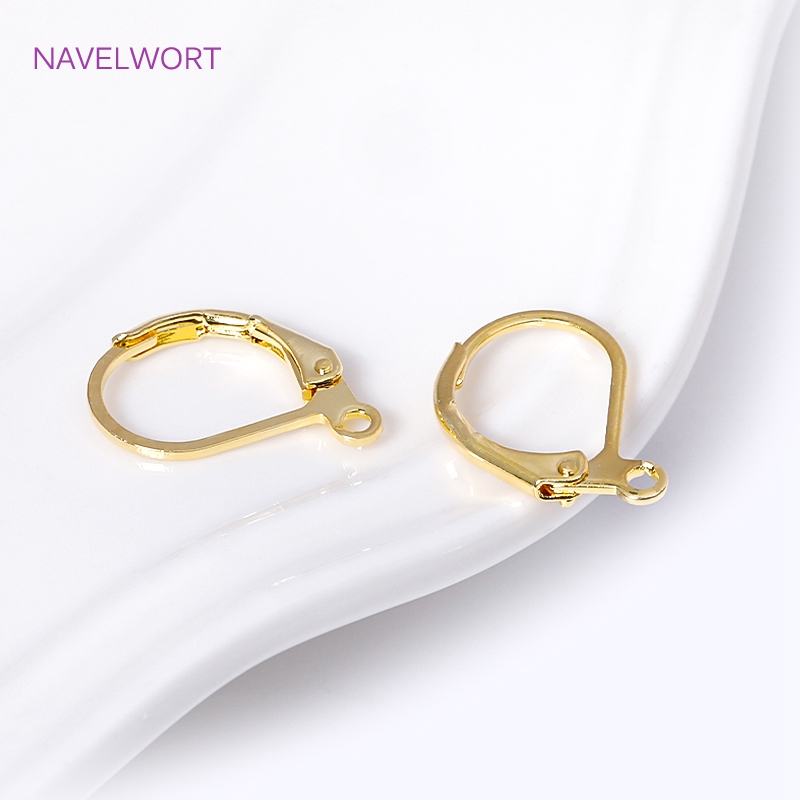 Hoop Earrings - Modische französische Ohrringe mit Hebelrücken, 18