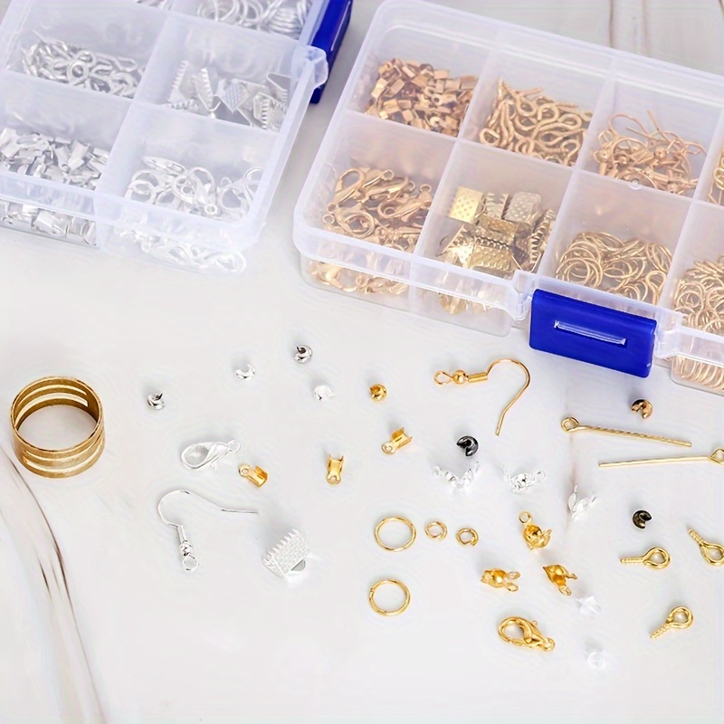 Jewelry Repair & Watches Reviews - 1420-teiliges Schmuckzubehör-Set in 1 Box, Ohrring-Bastelset