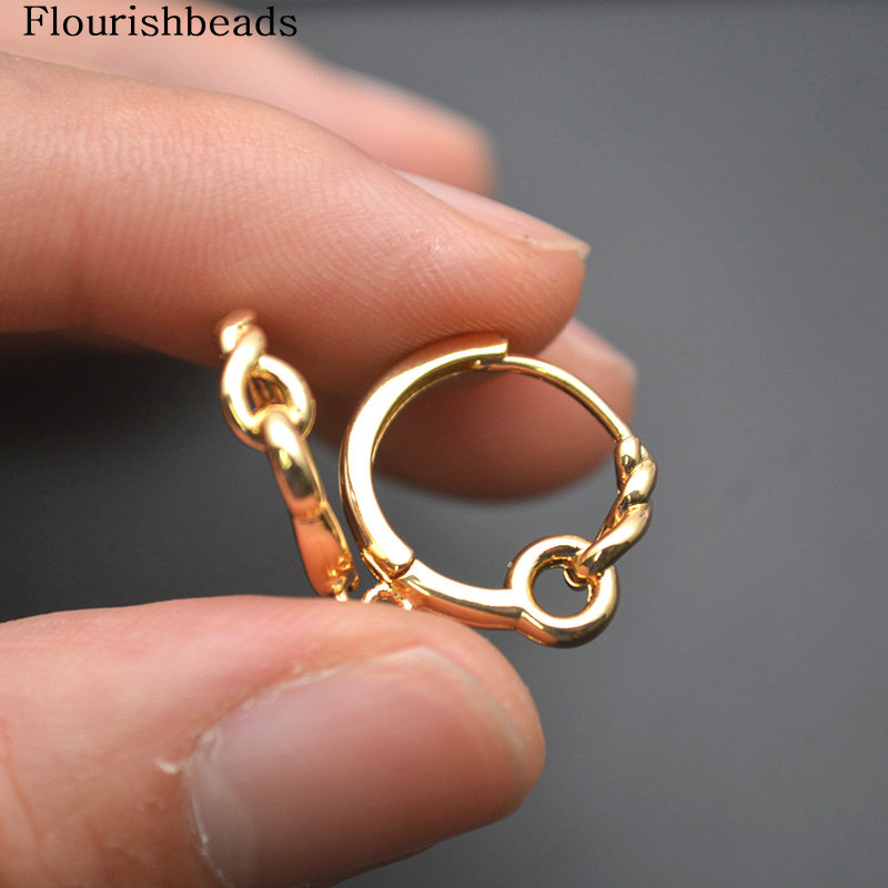 30 Stück gedrehte runde Kreis  – Hoop Earrings Bewertung und Preis
