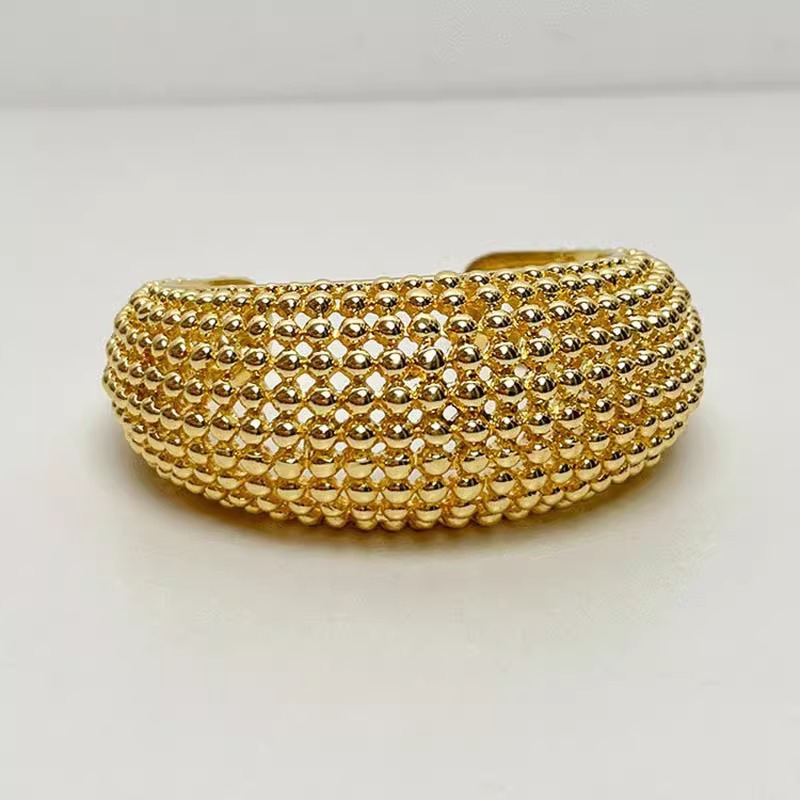 Luxuriöses Perlen-Textur Offen – Minimalist Ring Stackable Bewertung und Preis