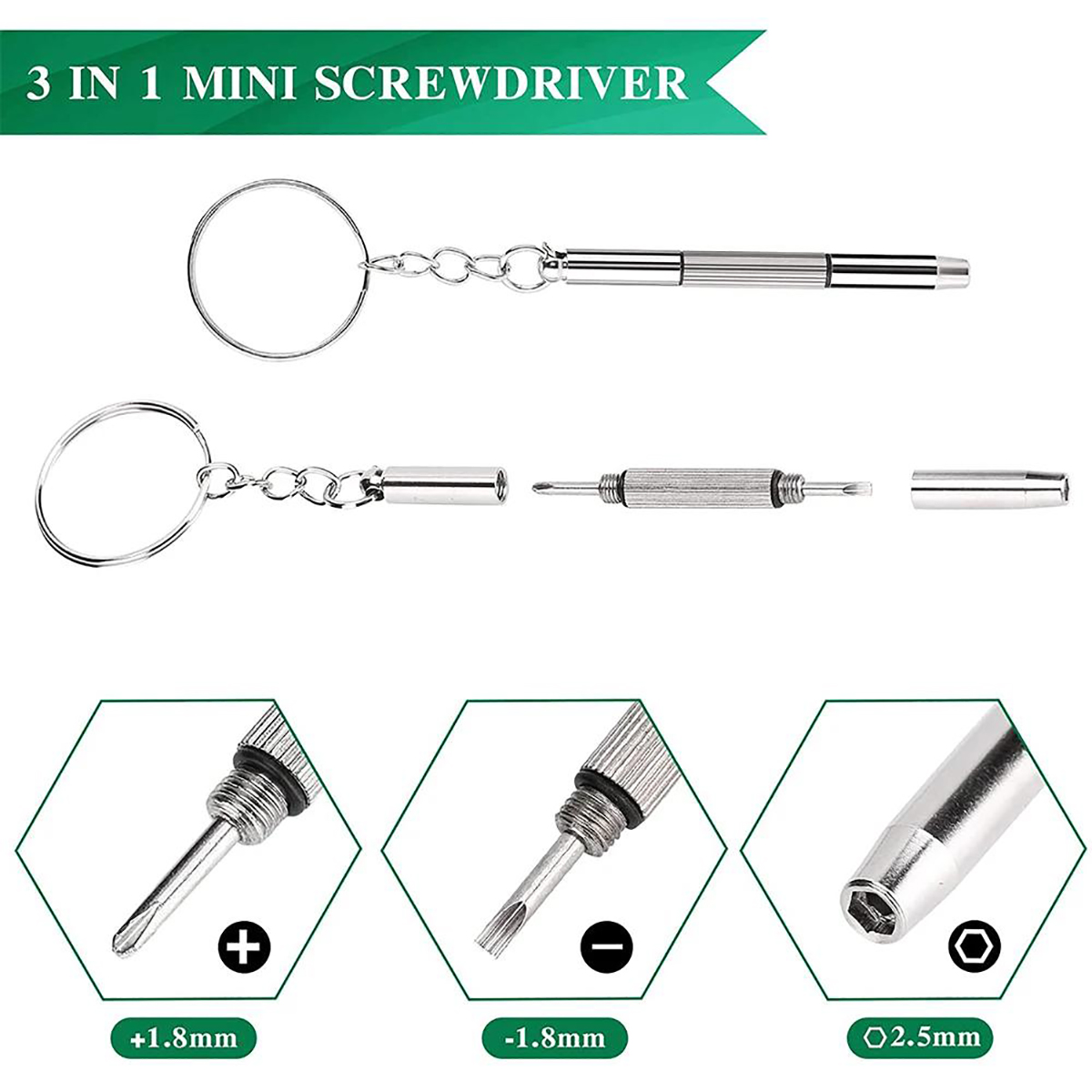 1/2 Stück Präzisions-3-in-1-Sc – Jewelry Repair & Watches Reviews Bewertung und Preis