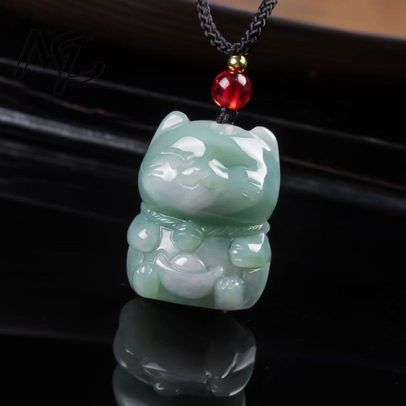 Natürlicher Smaragd-Jade Glück – Jewelry & Watches Vitopoulos Bewertung und Preis