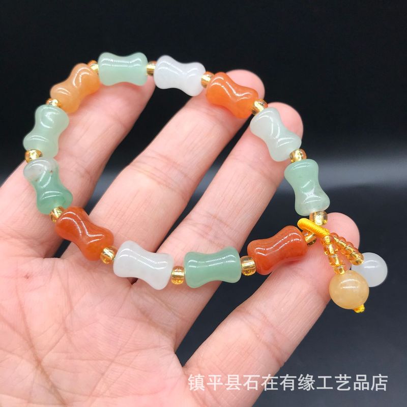 Natürliches Aventurin-Bambus-, – Jewelry & Watches Store Bewertung und Preis