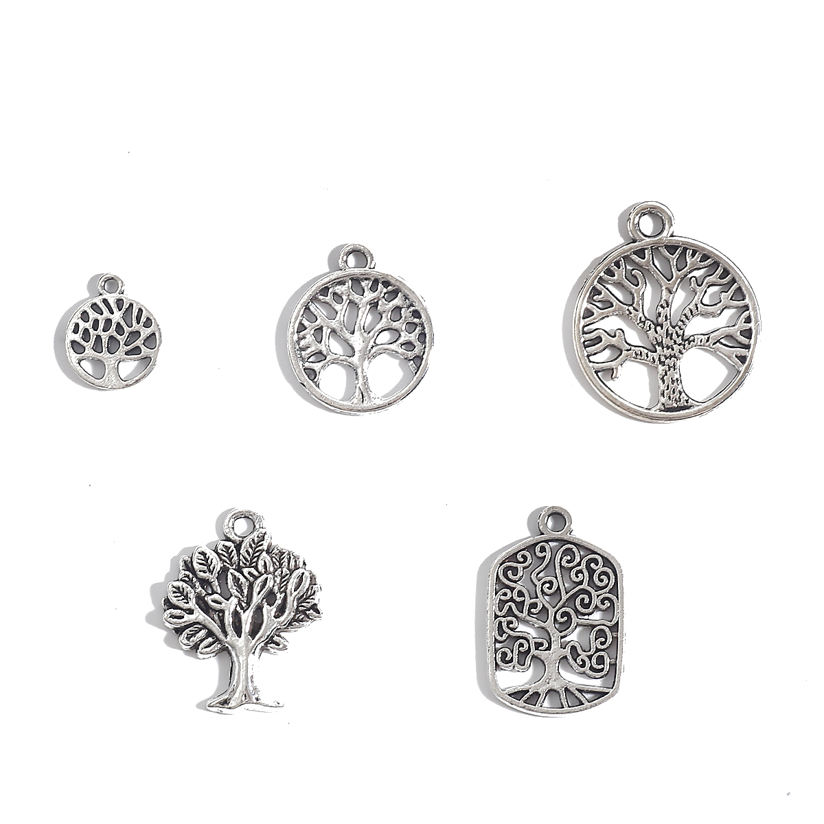 Antike versilberte Verbindungs – Drop Earrings Bewertung und Preis