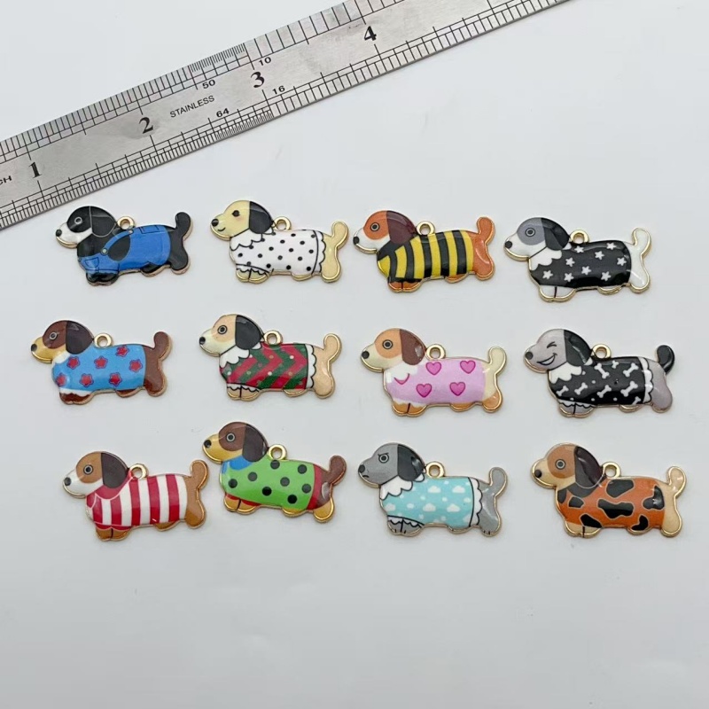 12 Stück Cartoon-Tier-Würstche – Drop Earrings Bewertung und Preis