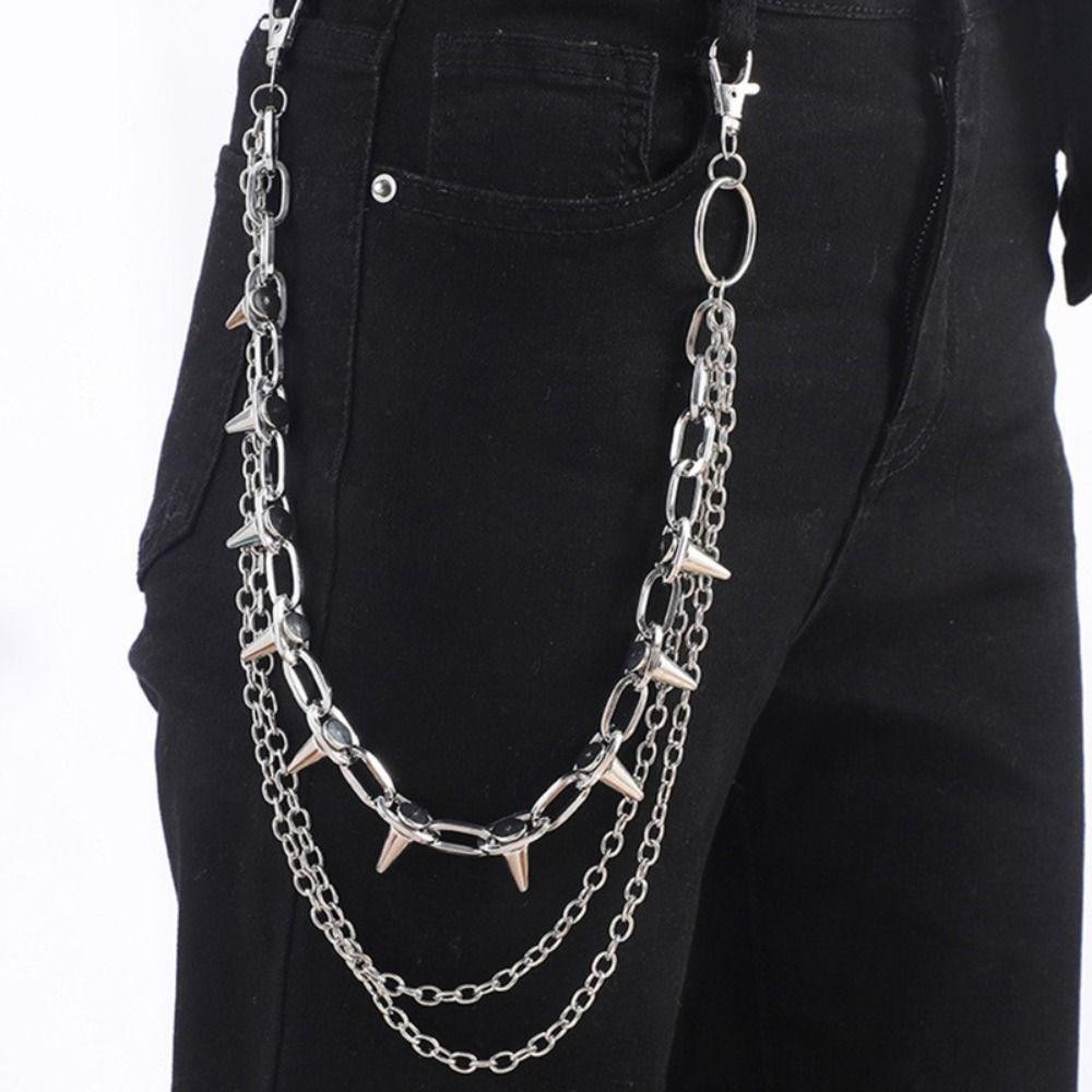 Unisex Hip-Hop Punk Rock Metal – Hip Hop Chain Necklace Bewertung und Preis