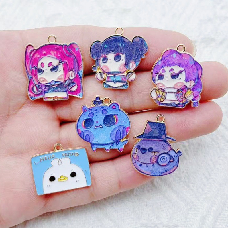 10 Stück Cartoon-Anime-Anhänge – Drop Earrings Bewertung und Preis