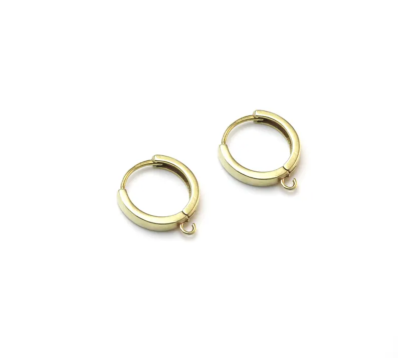 10 Stück Messing-Ohrreifen, Le – Hoop Earrings Bewertung und Preis