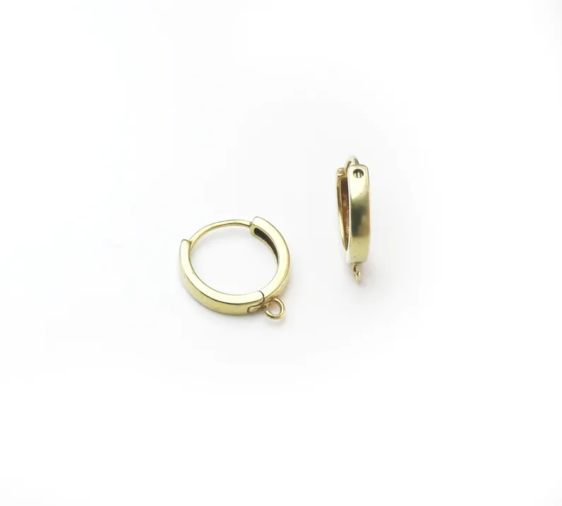 10 Stück Messing-Ohrreifen, Le – Hoop Earrings Bewertung und Preis
