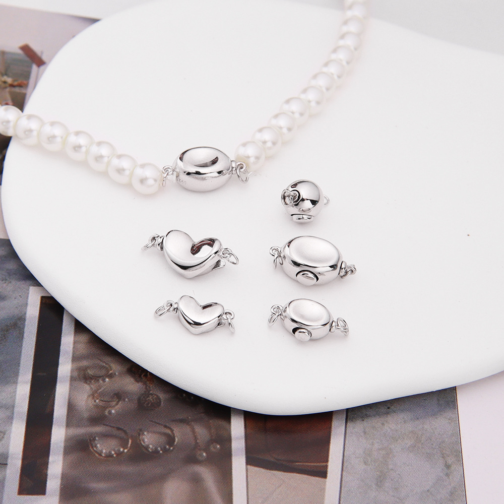 2 Stück 925 Sterling Silber Bo – Pearl Necklace Bewertung und Preis