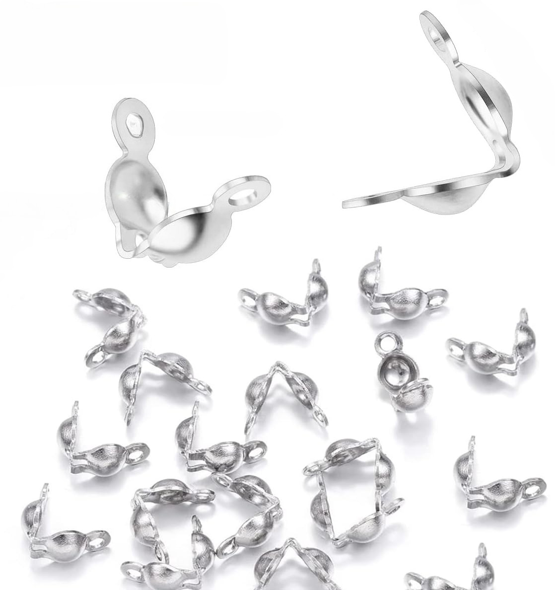 925 Silber Crimp-Perlenabdecku – Pearl Necklace Bewertung und Preis