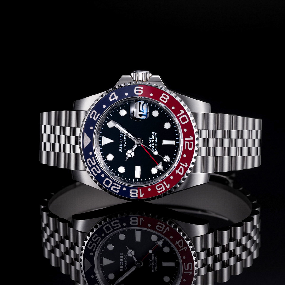 Sugess GMT Taucheruhr für Herr – High Jewelry Watches Bewertung und Preis