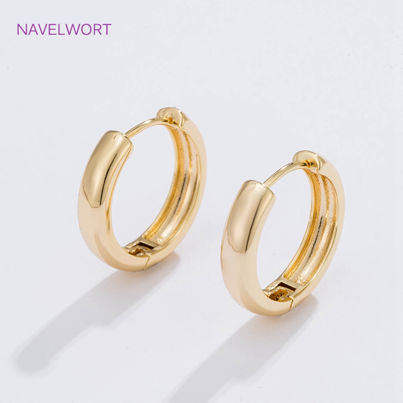 6 Größen vergoldete Kreisohrri – Hoop Earrings Bewertung und Preis