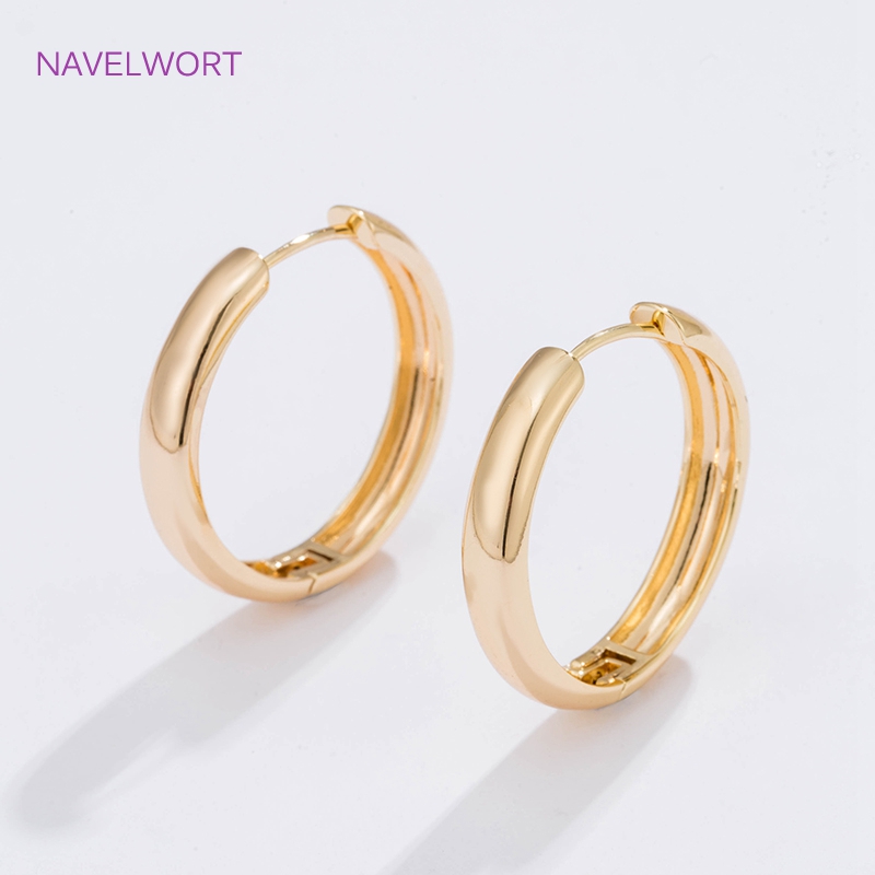 6 Größen vergoldete Kreisohrri – Hoop Earrings Bewertung und Preis