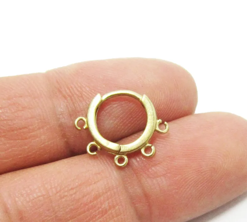 10 Stück Messing-Ohrreifen, Le – Hoop Earrings Bewertung und Preis