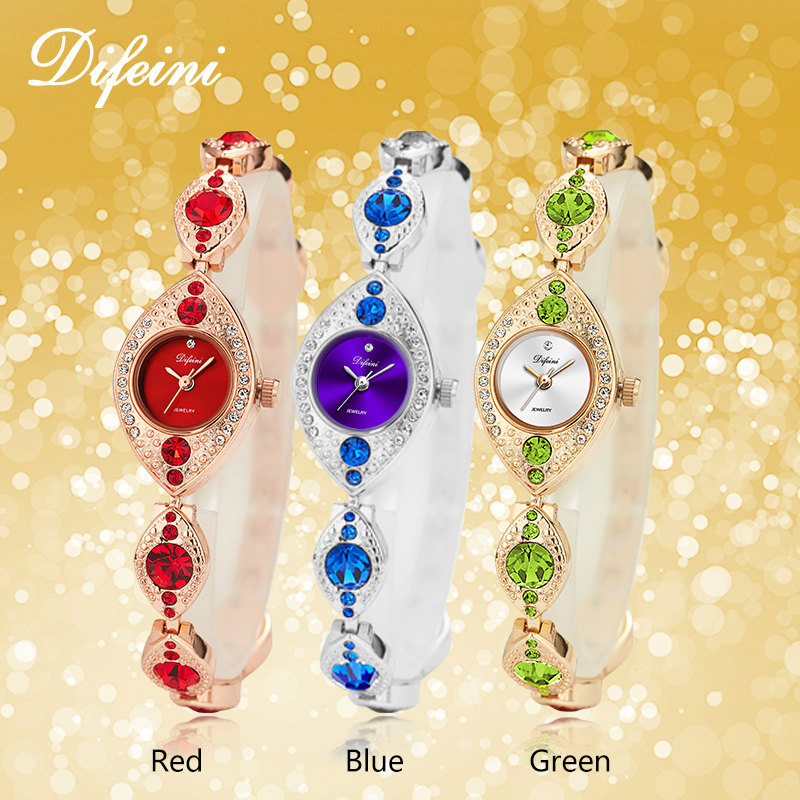 Luxus Frauen Armband Uhren Dia – Jewelry Watches For Ladies Bewertung und Preis