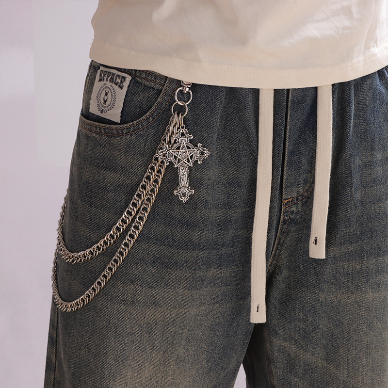 Mode Punk Metall Hosen Kette H – Hip Hop Chain Necklace Bewertung und Preis