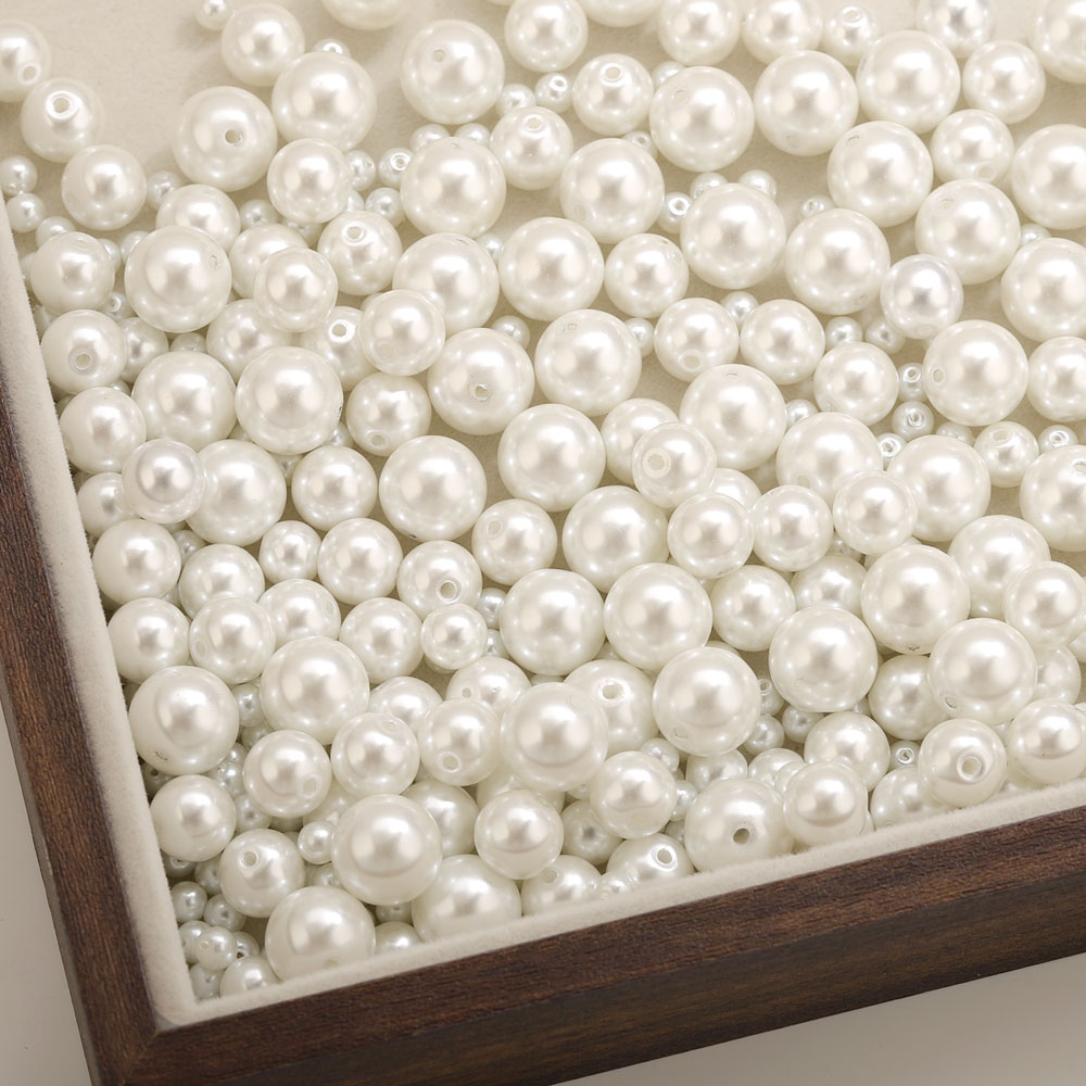 100 Stück 4/6/8/10 mm hochwert – Pearl Necklace Bewertung und Preis