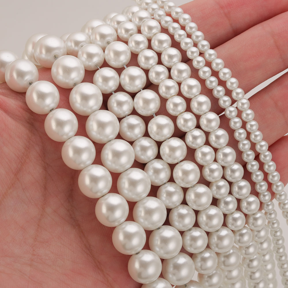 100 Stück 4/6/8/10 mm hochwert – Pearl Necklace Bewertung und Preis