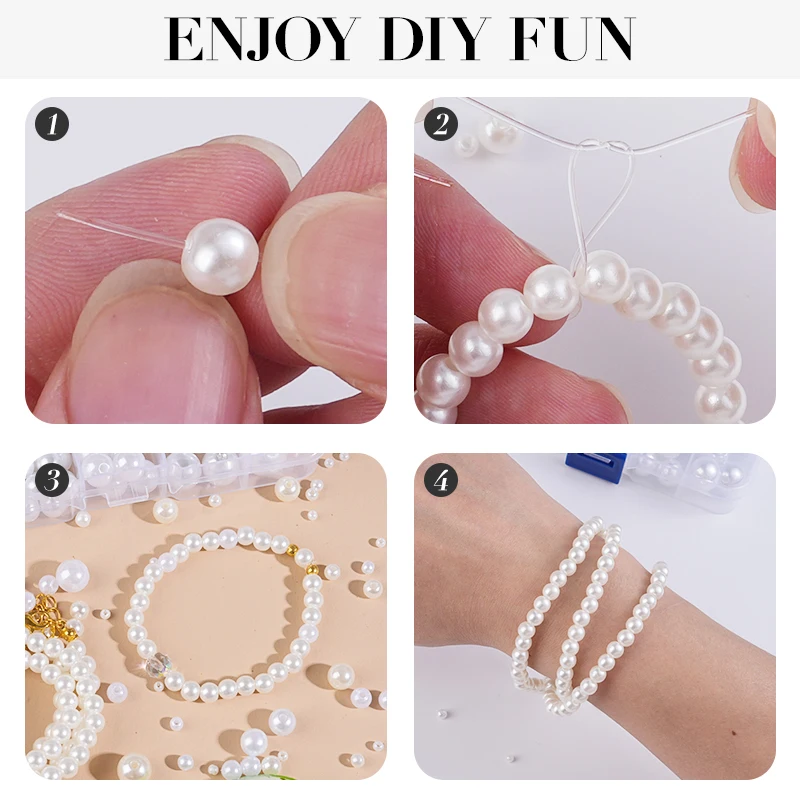 800 stücke Künstliche Faux Per – Pearl Necklace Bewertung und Preis