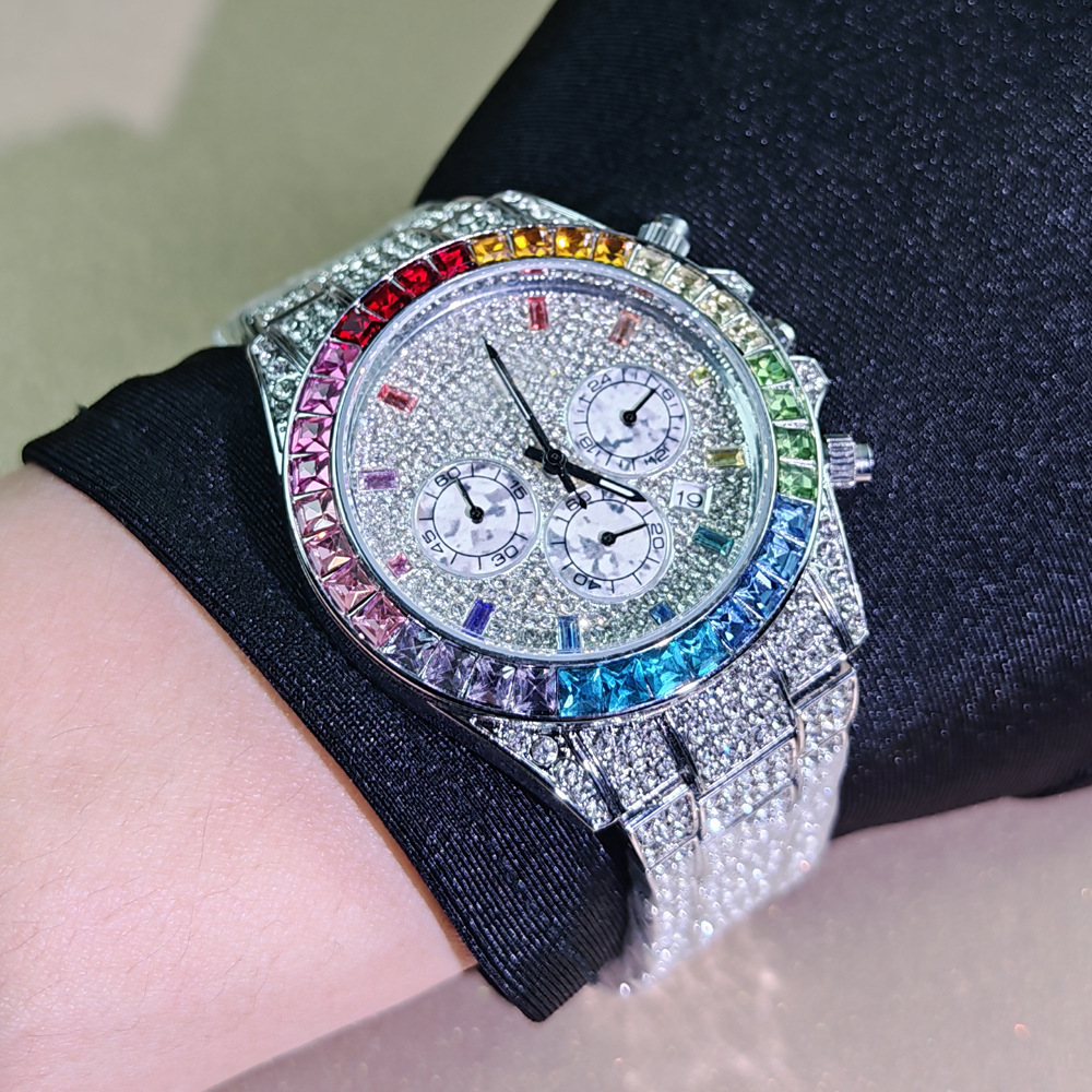 Hochwertige Luxus-Eisfarbene D – High Jewelry Watches Bewertung und Preis
