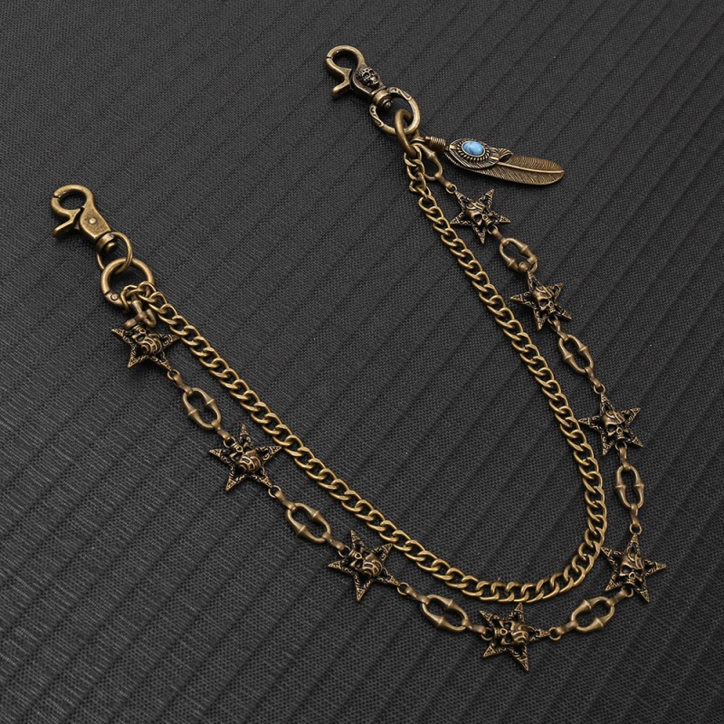 Hip-Hop Punk Rock Metall Hosen – Hip Hop Chain Necklace Bewertung und Preis