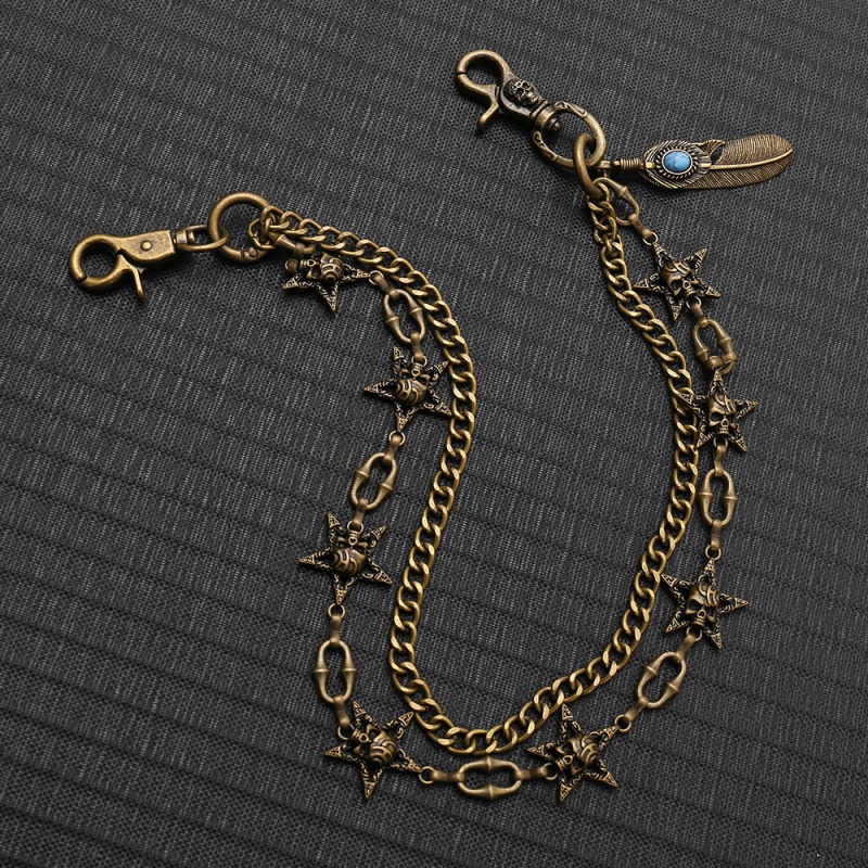 Hip-Hop Punk Rock Metall Hosen – Hip Hop Chain Necklace Bewertung und Preis