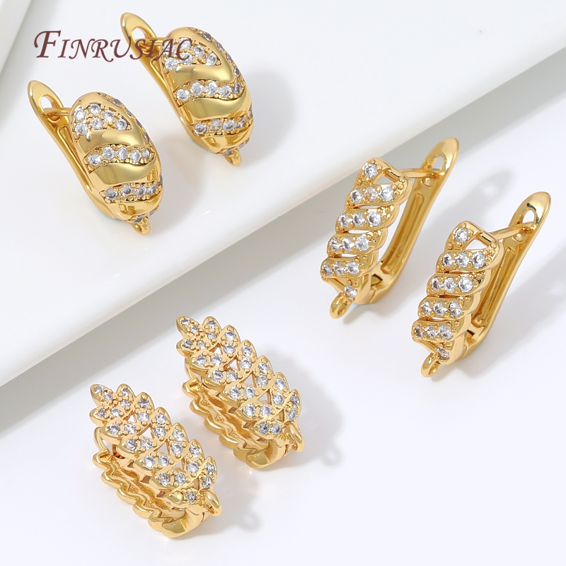 18K vergoldeter Zirkonia-Huggi – Hoop Earrings Bewertung und Preis