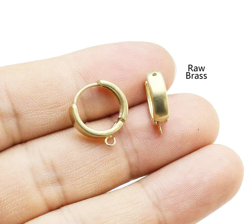 10 Stück runde Ohrring-Creolen – Hoop Earrings Bewertung und Preis