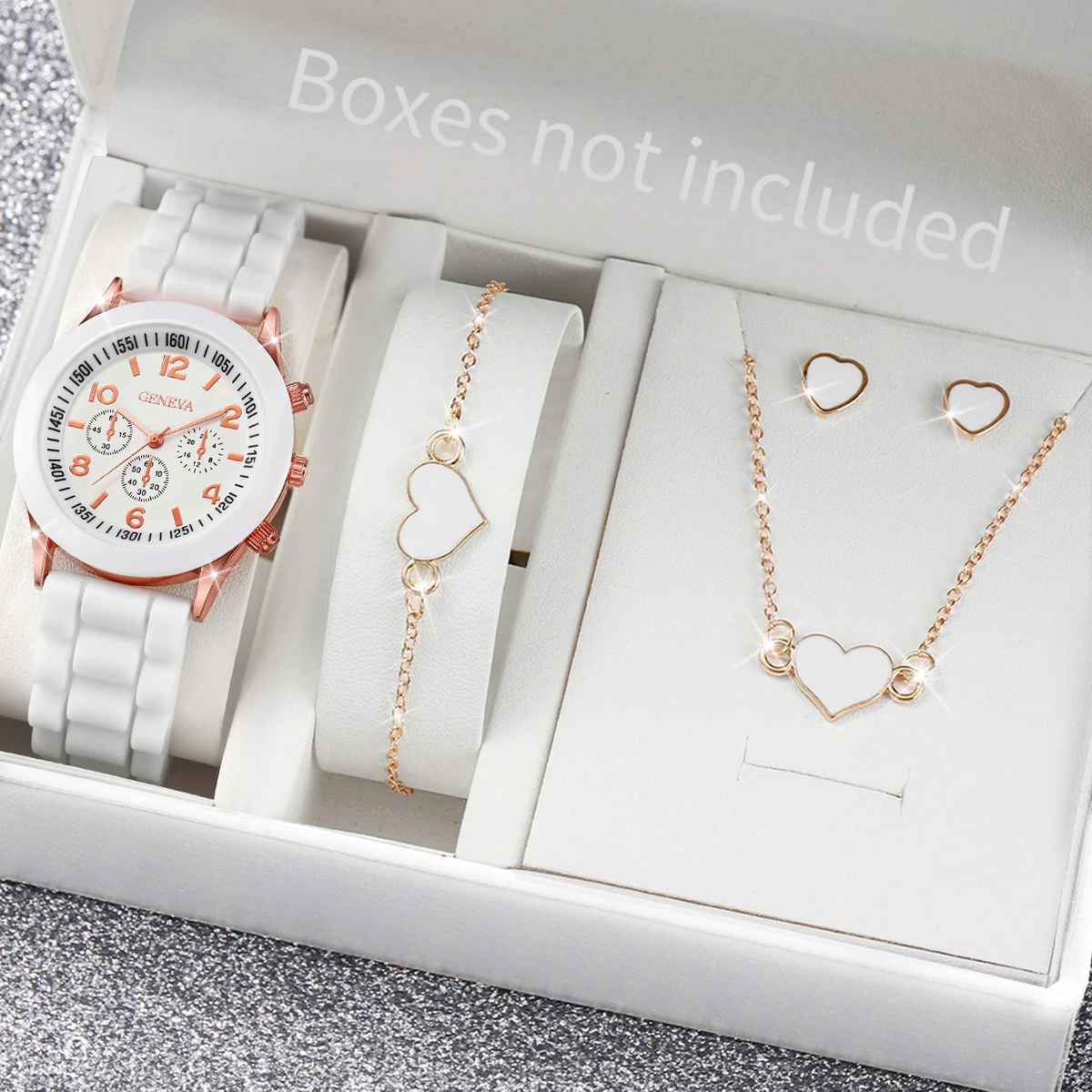 5/6PCS Mode Damenuhren Casual  – Jewelry Watches For Ladies Bewertung und Preis