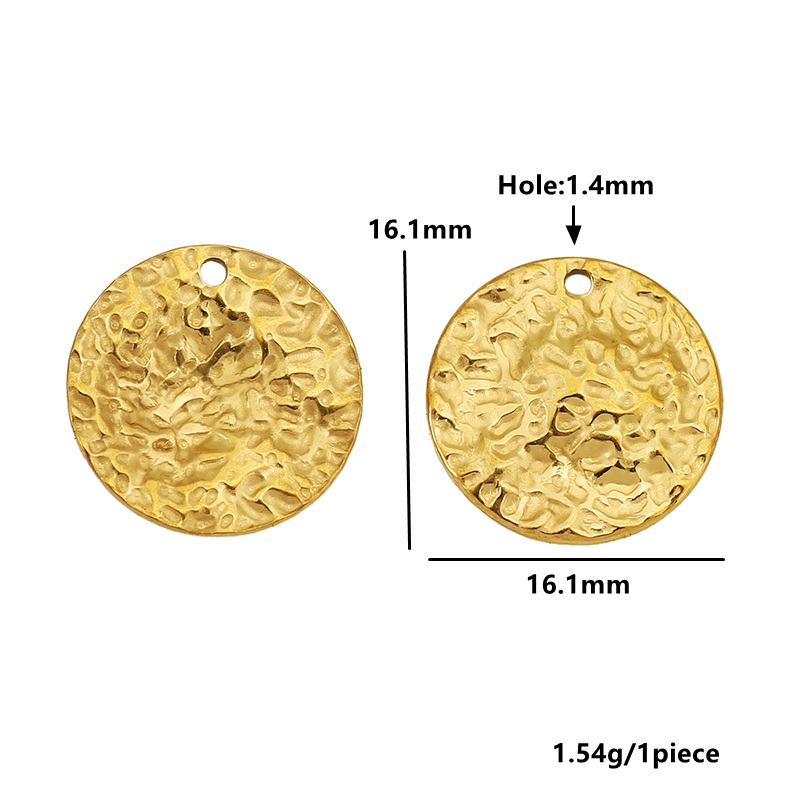 4 Stück Edelstahl-Anhänger in  – Hoop Earrings Bewertung und Preis