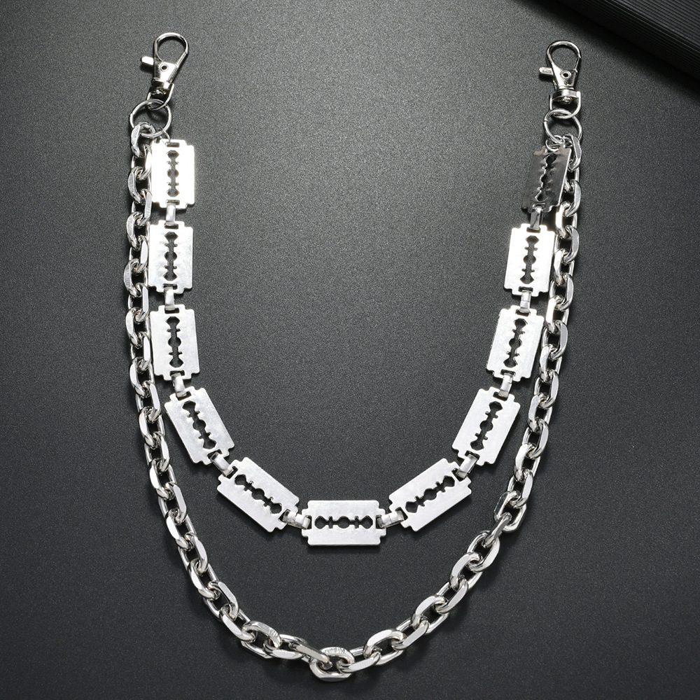 Punk-Metallkette Schlüsselanhä – Hip Hop Chain Necklace Bewertung und Preis