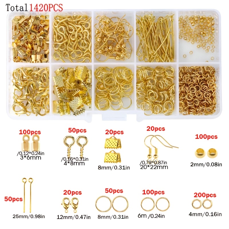 1420-teiliges Schmuckzubehör-S – Jewelry Repair & Watches Reviews Bewertung und Preis