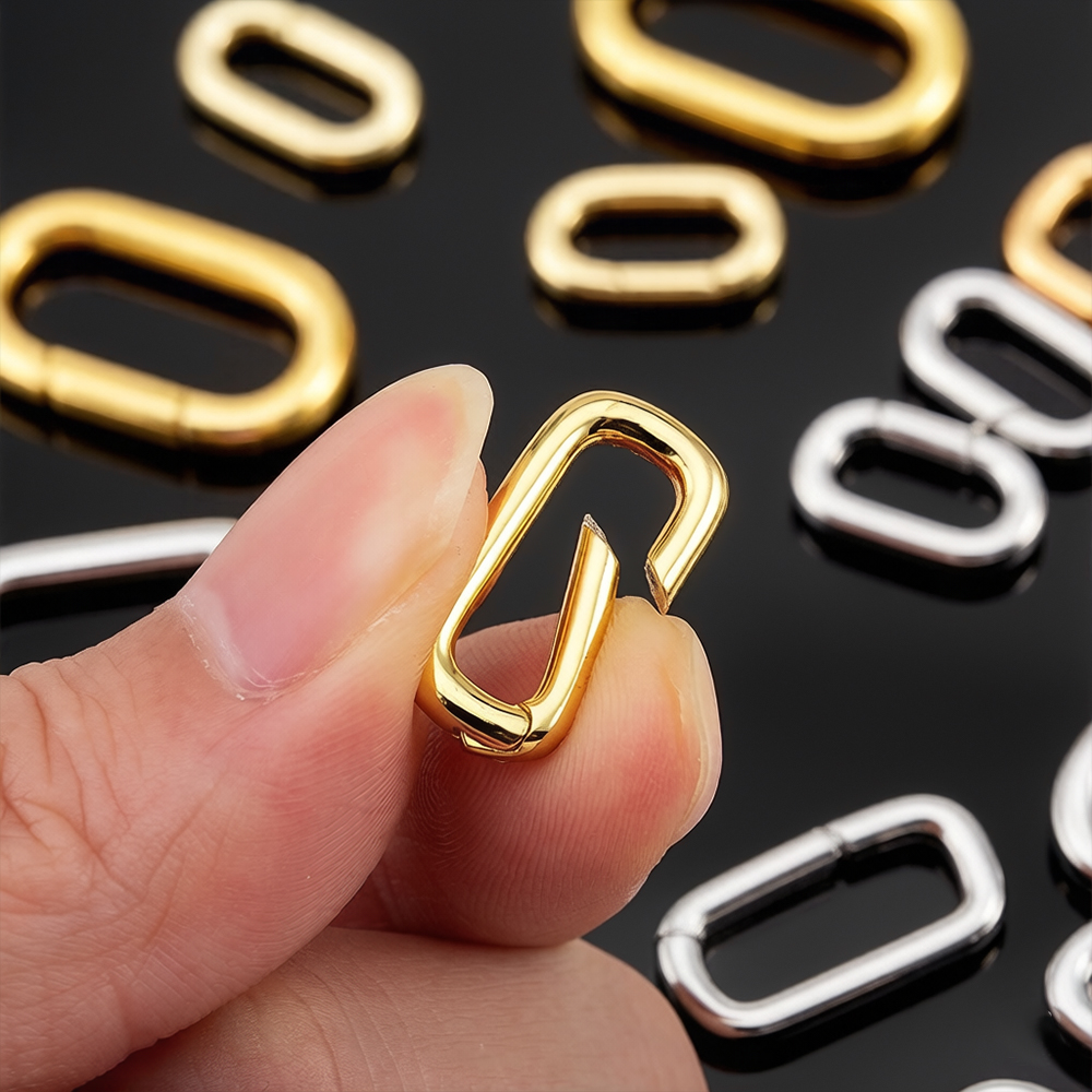 2 Stück 18K vergoldete ovale K – Pearl Necklace Bewertung und Preis