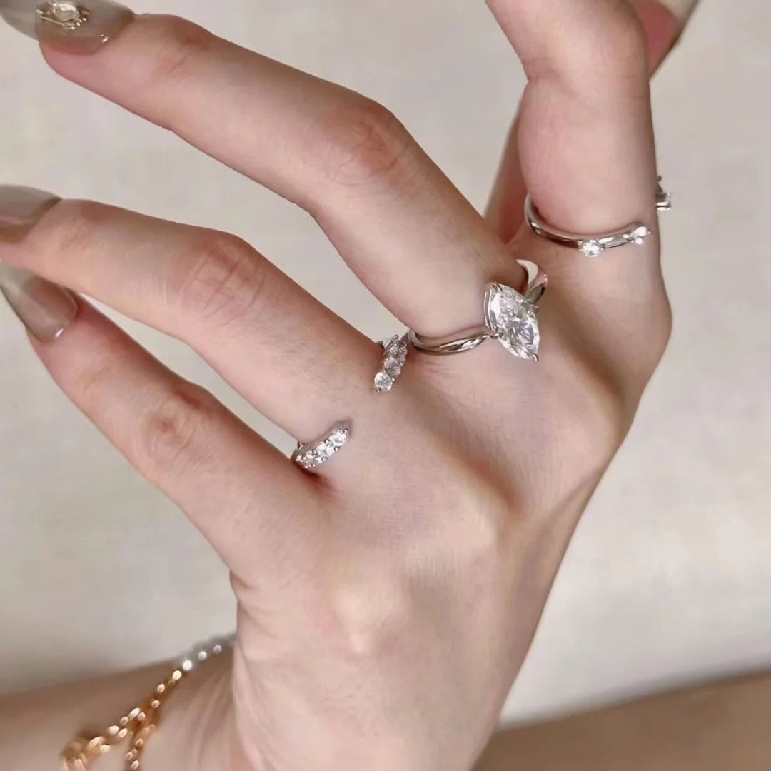 Minimalistischer Stil Drei-in- – Minimalist Ring Stackable Bewertung und Preis